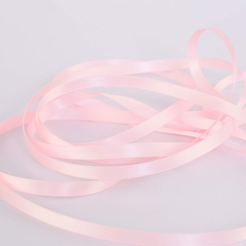 Ribbonitlux 1/4" Wide Double Face Satin Ribbon 25 Yards (117-Light Pinkï¼‰, Set for Gift Wrapping, Party Decor, Sewing Applications, Wedding and Craft - Image 3